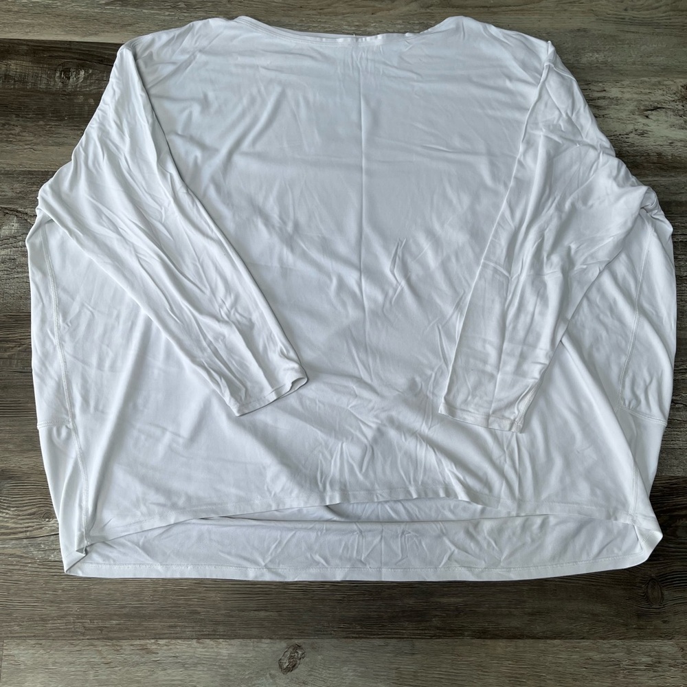 lululemon athletica White Long Sleeve Top